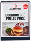 Bourbon BBQ Pulled Pork Angebote von RibWorld bei REWE Langenfeld für 3,99 €