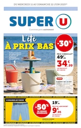 Prospectus Supermarchés Super U en cours, Super U, 36 pages, 11/06/2025 - 22/06/2025 Catalogue Supermarchés Super U en cours à Marcilloles et alentours, Super U, 36 pages, 11/06/2025 - 22/06/2025