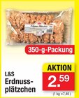 Erdnuss-plätzchen im Angebot bei Zimmermann in Peine Erdnuss-plätzchen Angebote von L&S bei Zimmermann Peine für 2,59 €