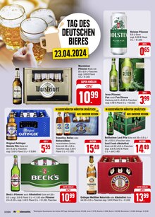 Bier im E center Prospekt "Aktuelle Angebote" mit 24 Seiten (Pirmasens)