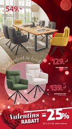 Stuhl Angebot im aktuellen Polstermöbel Fischer Prospekt auf Seite 14