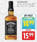 Tennessee Whiskey Angebote von Jack Daniel's bei Trinkgut Maintal für 14,99 €