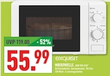 MIKROWELLE MW 900-030 im Angebot bei Marktkauf in Haltern am See MIKROWELLE MW 900-030 Angebote von exquisit bei Marktkauf Haltern am See für 55,99 €