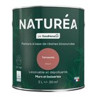 Peinture(d) murs et boiseries Naturéa par GoodHome terracotta velours 2L - GoodHome - Castorama à Pontault-Combault Peinture(d) murs et boiseries Naturéa par GoodHome terracotta velours 2L - GoodHome en promo chez Castorama Pontault-Combault à 29,92 €