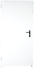 PORTE DE SERVICE ACIER LAQUÉ BLANC en promo chez Brico Dépôt PORTE DE SERVICE ACIER LAQUÉ BLANC dans le catalogue Brico Dépôt