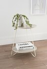 Table d'appoint 2 casiers en promo chez B&M Table d'appoint 2 casiers dans le catalogue B&M