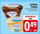 Pudding Schokolade im EDEKA Prospekt Pudding Schokolade von Landliebe im aktuellen EDEKA Prospekt für 0,49 €