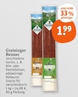 Kamin Beisser von Greisinger im aktuellen tegut Prospekt für 1,99 €