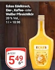 Edelkirsch Likör Angebote von Eckes bei GLOBUS Gießen für 5,49 €
