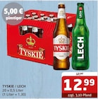 Getränke Quelle WVG Kelbra - TYSKIE / LECH Angebot im Prospekt TYSKIE / LECH bei Getränke Quelle WVG im Kelbra Prospekt für 12,99 €