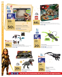 Prix et réduction Jurassic World dans le prospectus Carrefour en cours Offre Jurassic World dans le catalogue Carrefour du moment à la page 62
