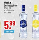 Wodka Gorbatschow 37,5% Vol. bei Trinkgut im Dasing Prospekt für 5,99 €