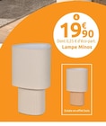 Mr.Bricolage Strasbourg - Promo Lampe minos Promo Lampe minos à 19,90 € dans le catalogue Mr.Bricolage à Strasbourg
