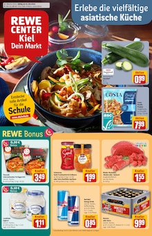 REWE Kiel Prospekt "Dein Markt" mit 42 Seiten