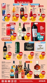 Coca Cola im aktuellen Penny Prospekt (Cottbus) Coca Cola im Penny Prospekt "Wer gĂĽnstig will, muss Penny." mit 45 Seiten (Cottbus)