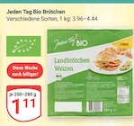 Bio Brötchen Landbrötchen Weizen bei GLOBUS im Nalbach Prospekt für 1,11 €