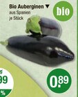 Bio Auberginen im aktuellen V-Markt Prospekt für 0,89 €