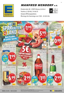 Rotkäppchen Sekt im EDEKA Prospekt "Aktuelle Angebote" mit 24 Seiten (Kamp-Lintfort)