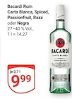 Rum Carta Blanca im Angebot bei GLOBUS in Weimar Rum Carta Blanca Angebote von Bacardi bei GLOBUS Weimar für 9,99 €