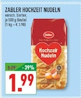 Hochzeit Nudeln im Angebot bei Marktkauf in Haltern am See Hochzeit Nudeln Angebote von Zabler bei Marktkauf Haltern am See für 1,99 €