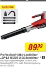 Professional-Akku-Laubbläser GP-LB 18/200 Li GK Brushless im aktuellen toom Baumarkt Prospekt für 89,99 €