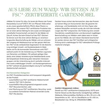 Hängematte im Pflanzen Kölle Prospekt "GARTENMÖBEL 2026" mit 76 Seiten (München)
