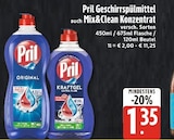 Geschirrspülmittel auch Mix&Clean Konzentrat bei EDEKA im Hausham Prospekt für 1,35 €