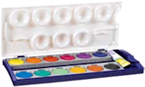 Deckfarbkasten K12 von Pelikan für 7,49 € bei Müller im Angebot Deckfarbkasten K12 von Pelikan im aktuellen Müller Prospekt