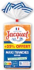 Pain de mie maxi tranches - JACQUET en promo chez U Express Bastia à 1,53 €