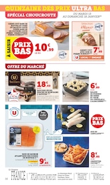 Prix et réduction Gambas dans le prospectus Super U en cours Offre Gambas dans le catalogue Super U du moment à la page 22