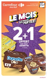 Prospectus Supermarchés Carrefour Market en cours à Jard-sur-Mer et alentours, "LE MOIS À VOS MARQUES, PRÊTS, PARTEZ !", 56 pages, 27/05/2025 - 08/06/2025 Catalogue Supermarchés Carrefour Market en cours à Jard-sur-Mer et alentours, "LE MOIS À VOS MARQUES, PRÊTS, PARTEZ !", 56 pages, 27/05/2025 - 08/06/2025