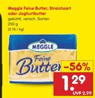 Aktuelles Feine Butter, Streichzart oder Joghurtbutter Angebot bei Netto Marken-Discount in Bremen ab 1,29 €