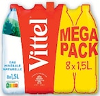 Eau minérale naturelle - Vittel en promo chez Super U Poitiers à 1,92 €
