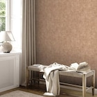 Papier peint vinyle imprimé béton marron 53 x 1005 cm dans le catalogue Décor Discount