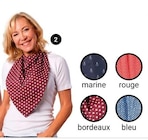 Foulard bavoir avec attache aimant en promo chez Technicien de Santé Foulard bavoir avec attache aimant dans le catalogue Technicien de Santé