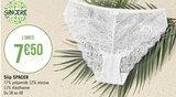 Casino Supermarchés - Slip SPACER : offre du catalogue Promo Slip SPACER à 7,50 € dans le catalogue Casino Supermarchés "Sincère : la marque engagée et accessible à tous, chez Casino"