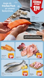 REWE Lachsfilet im Prospekt REWE Lachsfilet im Prospekt