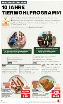 Bratwurst im aktuellen Kaufland Prospekt (Offenbach (Main)) Bratwurst im Kaufland Prospekt "Hier bin ich richtig" mit 78 Seiten (Offenbach (Main))