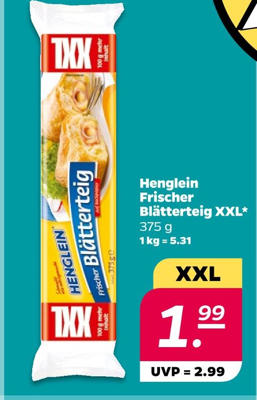Frischer Blätterteig XXL