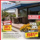 Halbkassettenmarkise "Rimini" im Angebot bei Wilhelm Pelster GmbH & Co. KG in Haltern am See Halbkassettenmarkise "Rimini" Angebote von ESPRIMA HOME bei Wilhelm Pelster GmbH & Co. KG Haltern am See für 1.581,30 €