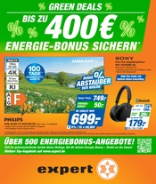 Fernseher im expert Prospekt in Kitzingen Aktueller expert Prospekt mit Fernseher, "Top Angebote", Seite 1