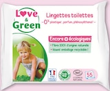 Lingettes toilettes écologiques - LOVE & GREEN - Netto Lingettes toilettes écologiques - LOVE & GREEN à 1,47 € dans le catalogue Netto