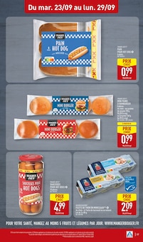 Promo Hot Dog dans le catalogue Aldi du moment à la page 17