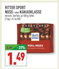 Nuss- oder Kakaoklasse Angebote von Ritter Sport bei Marktkauf Schwerte für 1,49 €