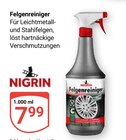 Felgenreiniger Angebote von Nigrin bei GLOBUS Kempen für 7,99 €