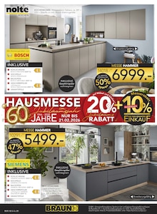 Kühlschrank im BRAUN Möbel-Center Prospekt "60 JAHRE BRAUN MÖBEL CENTER" mit 24 Seiten (Villingen-Schwenningen)