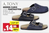 Herren Clogs Angebote von A.TONY bei Marktkauf Kirchheim für 14,99 €