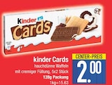 kinder Cards von Kinder im aktuellen EDEKA Prospekt für 2,00 €