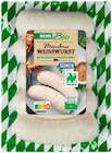 Münchner Weisswurst im Angebot bei REWE in Memmingen Münchner Weisswurst Angebote von REWE Bio bei REWE Memmingen für 2,79 €
