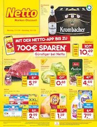 Netto Marken-Discount Prospekt für Calau: "Aktuelle Angebote", 54 Seiten, 11.11.2024 - 16.11.2024